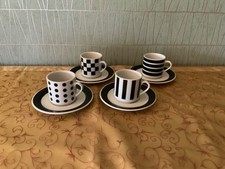 4 x   Espresso Tassen mit