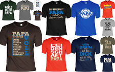 Sprüche T-Shirt Vater - Geschenkshirt Papa - Vatertag - lustiges Papa Shirt Fun
