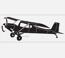 Aufkleber Ultraleichtflugzeug
