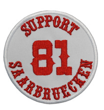 004 HELLS ANGELS Support 81 Patch Aufnäher "SUPPORT 81 SAARBRUECKEN"