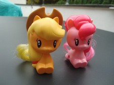 2x My Little Pony (Hasbro) Happy Meal - Cutie Mark Crew  Applejack + Pinkie Pie