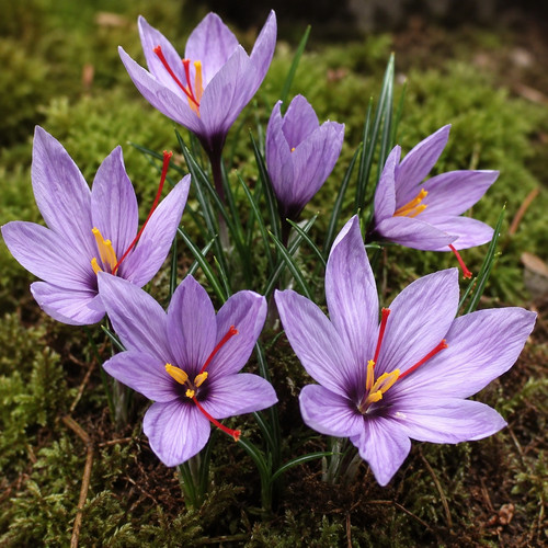 Crocus sativus - @,