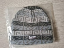 Supreme Black Brushed Pattern