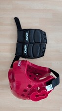 KWON Taekwondo Karate Kopfschutz Größe S und Fußschutz Größe XS Set Kinder