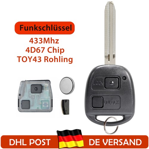 Funk schlüssel 433mhz 4d67 - funk,