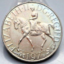 ENGLAND: 1 Crown 1977: 25