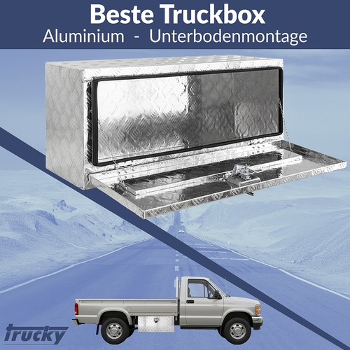 Trucky aluminium truckbox - aluminium,