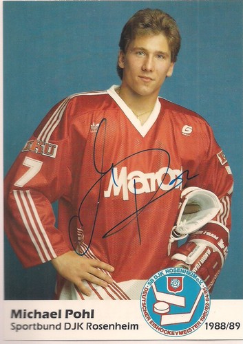 Autogramm michael pohl - michael,