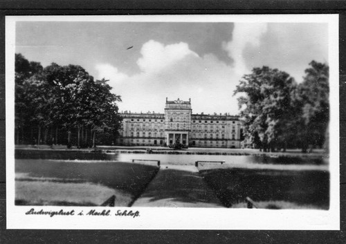 Alte ansichtskarte ludwigslust - alte,