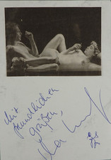 Autogramm deutsche Theater-