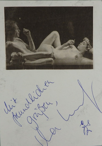 Autogramm deutsche theater - autogramm, theater-