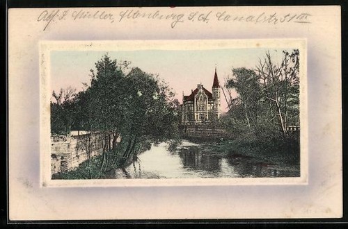 Altenburg thür partie - ak, /thür.,