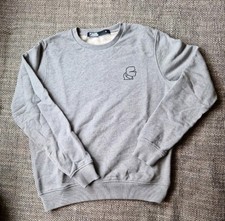 Vintage Pullover Grau Marke