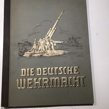 Die deutsche Wehrmacht Cigaretten-Bilder Dresden Album ( komplett )