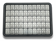 50g Silberbarren Silbertafel -