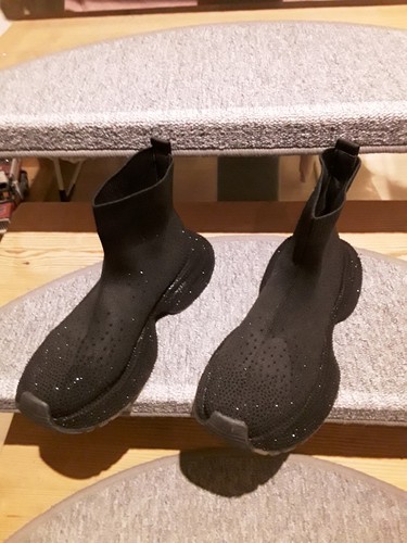Stiefeletten schwarz mit - 41,