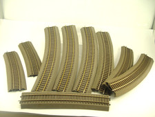 9 Stck. gebogene  Gleise