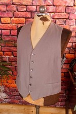 Vintage Herren Weste grau
