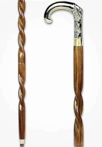 Gehstock griff holzstock antik - griff,
