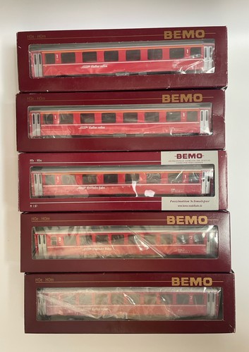 H0m bemo rhb personenwagen - h0m,
