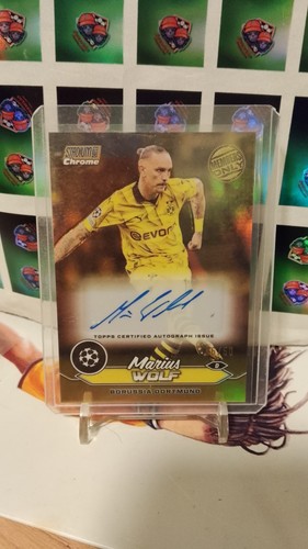 Marius wolf gold topps - wolf,