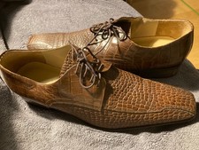 MELVIN & HAMILTON, Kroko braun, Grösse 45