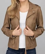 STRANDFEIN Lederjacke