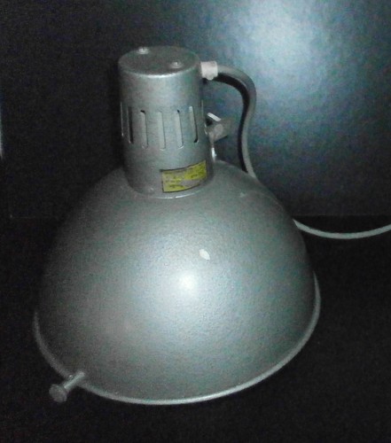 Alte ddr ikb industrielampe - ikb,