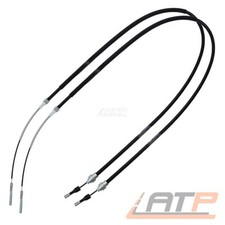 2x HANDBREMSSEIL HINTEN LINKS + RECHTS FÜR VW GOLF 2 1.8 +GTI +16V BJ 88-91