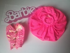 BARBIE MATTEL CUT AND STYLE WESTE ROCK ROSA 1994 PUPPE CLOTHES DOLL OUTFIT 