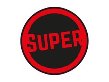 1 x Aufkleber Super Tank