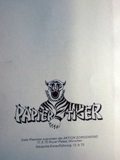 Papier Tiger - Presseheft