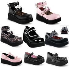 Pleaser Demonia Punk Trim Mary