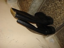 Lacklederstiefel Größe 28 1/2, Offiziersstiefel schwarz