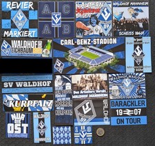 200x Aufkleber SV Waldhof