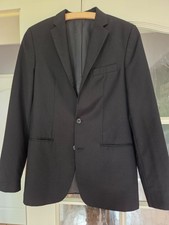 Jungen Blazer, Konfirmation , Tanzschule, schwarz, gebraucht, Gr. 176,