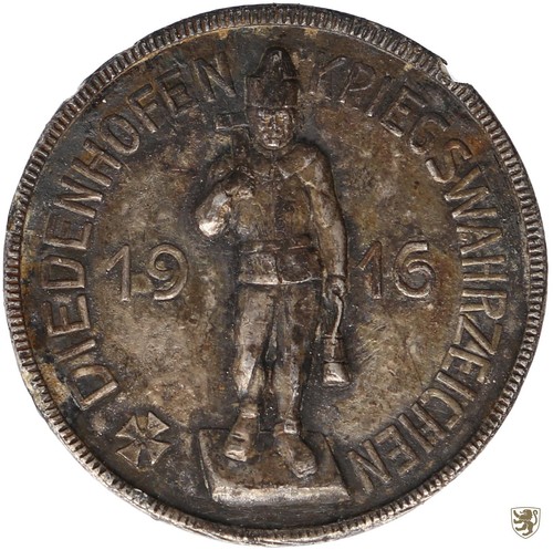 Elsass lothringen jeton 1916 - jeton,
