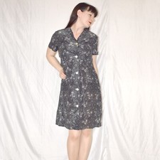 Blumen Dederon Kittelschürze*