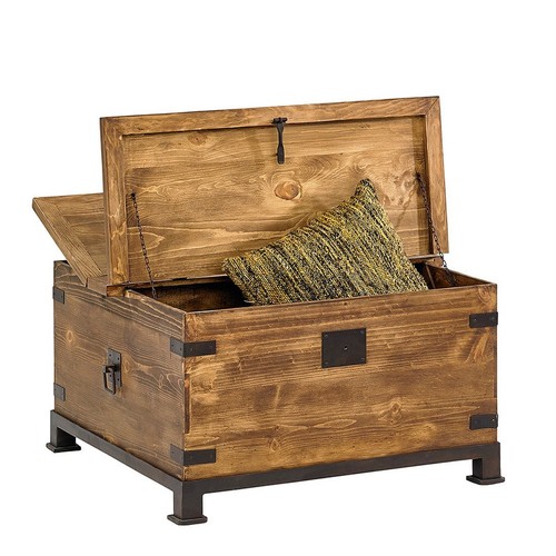 Mexiko couchtisch truhe - couchtisch, mit