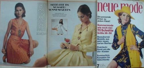 Neue mode 1970 burda kult - 1970/07, w/burda