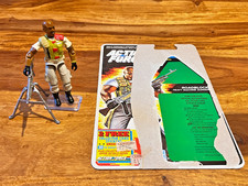 GI Joe Action Force Roadblock 1986 Complete Vintage + Cardback