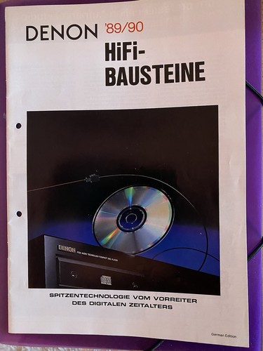 Denon hifi bausteine - denon, 89/90