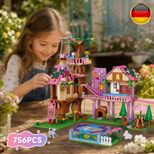 Tree house building set 756 - house,