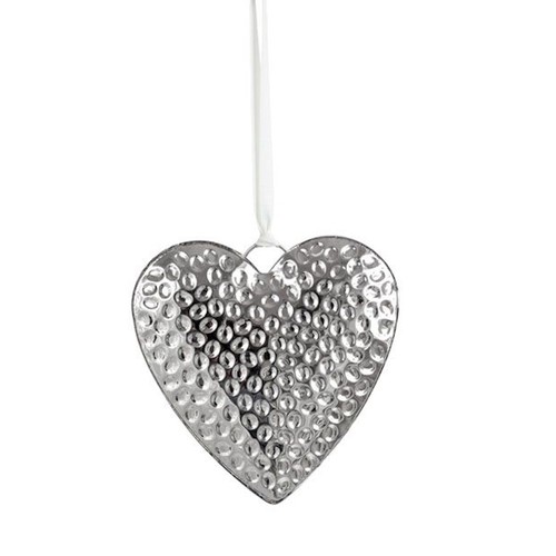 Herz edelstahl silber - herz,