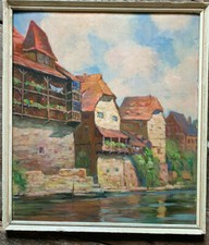 ::OLD TOWN WITH BALCONIES ON