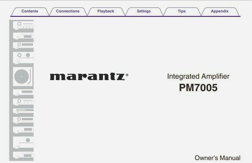 Marantz pm7005 integrated - marantz,