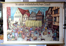 DDR Schulkarte   In einer