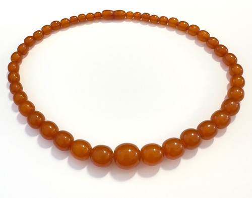 Vintage bernsteinkette kette - bernsteinkette,