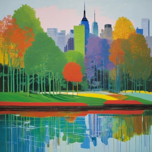 Central park mid - mid, art