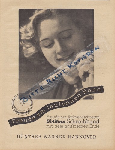 Hannover werbung 1941 - werbung,